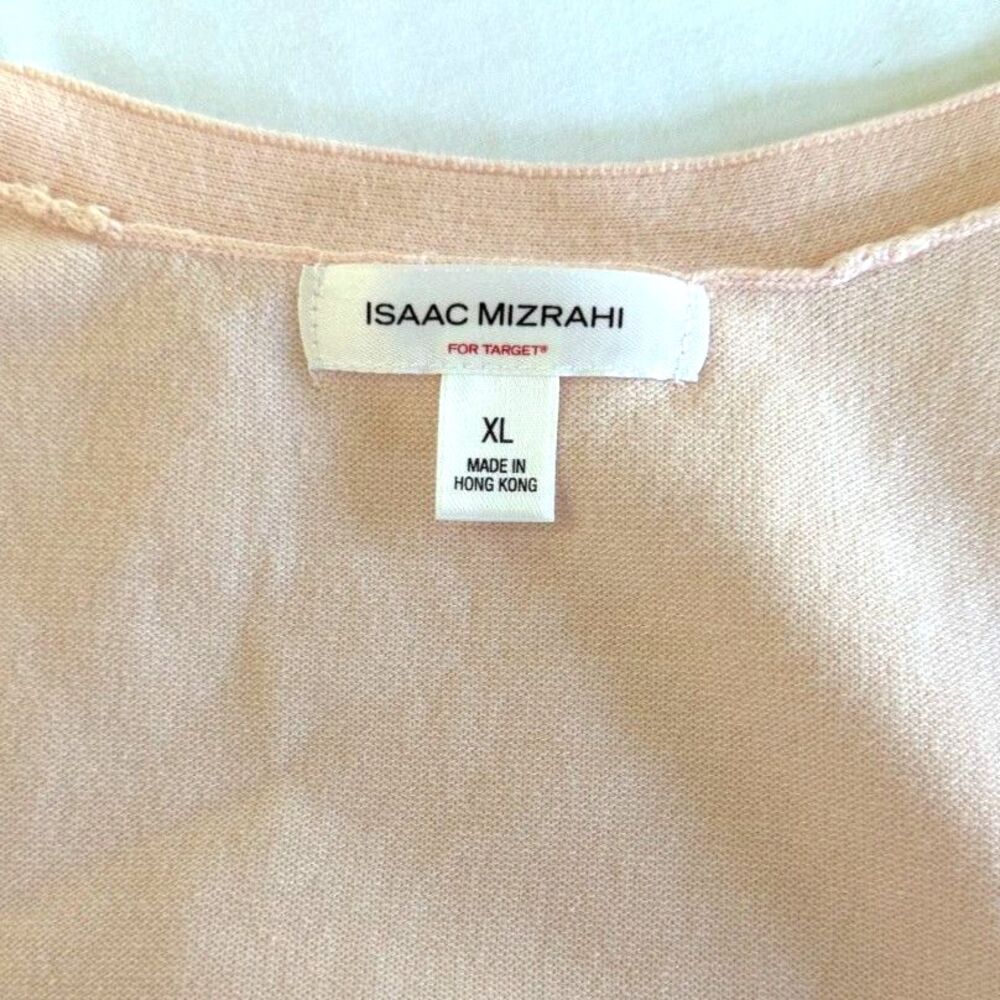 Blush Pink Knit Camisole Womens XL Coquette Balletcore Bow Detail - Picture 5 of 6